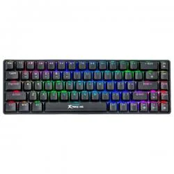 Tastatura gaming wireless XTRIKE ME GK-994W, USB-C, RGB, Negru
