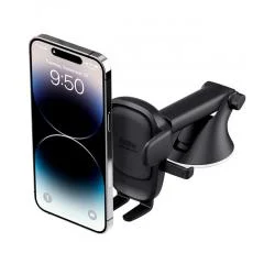 Suport auto iOttie Easy One Touch 6, Dashboard / Windshield Mount, Brat telescopic, Ajustabil, Negru