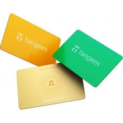 Portofel electronic Tangem 3 Card Set, pentru monede virtuale, NFT si altele, Sun Drop